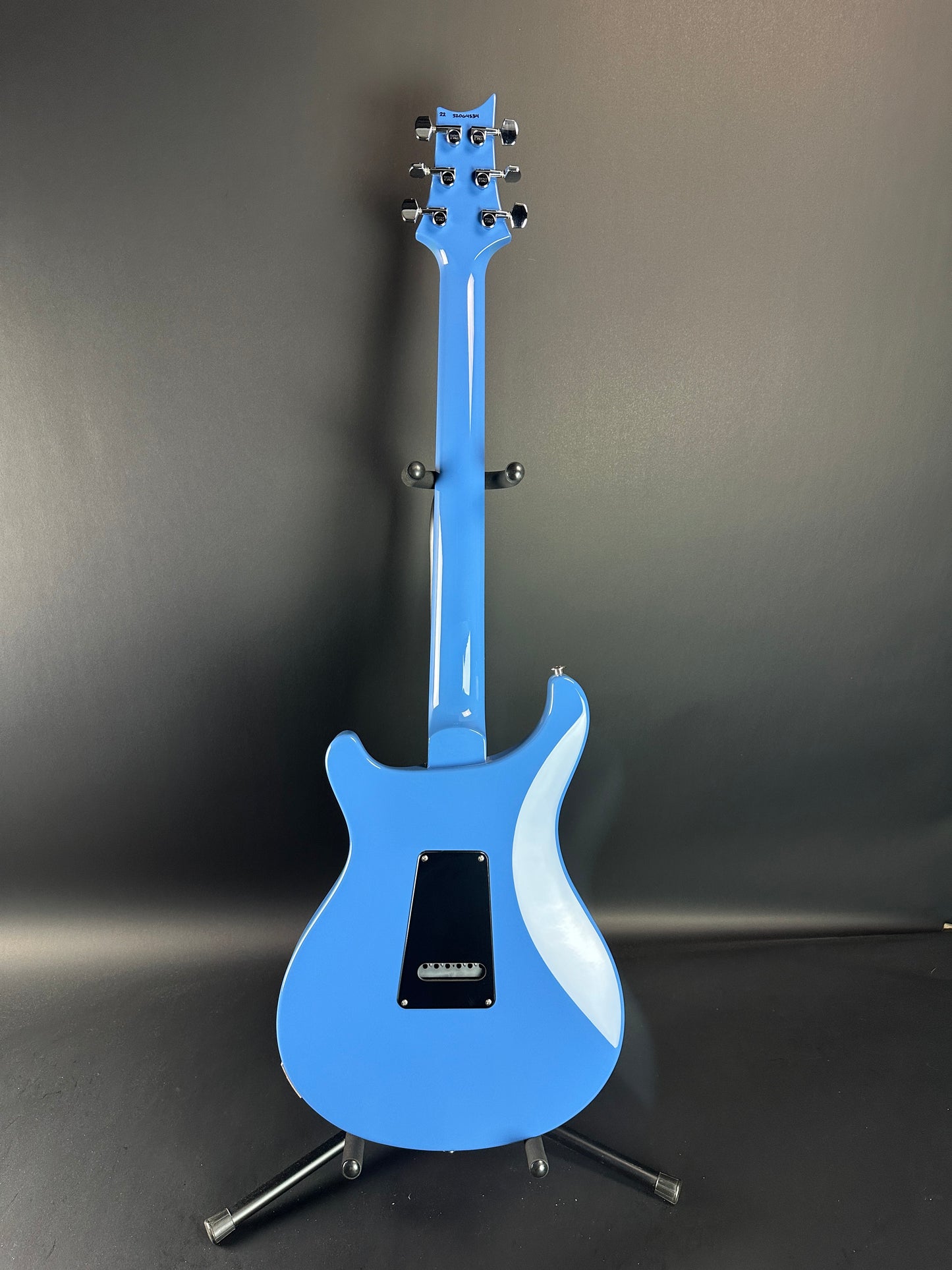 Full back of Used PRS S2 Standard 24 Mahi Blue.