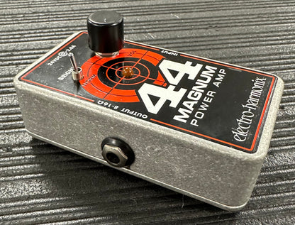 Side of Used EHX Electro Harmonix 44 Magnum Power Amp TSS4357Used EHX Electro Harmonix 44 Magnum Power Amp TSS4357