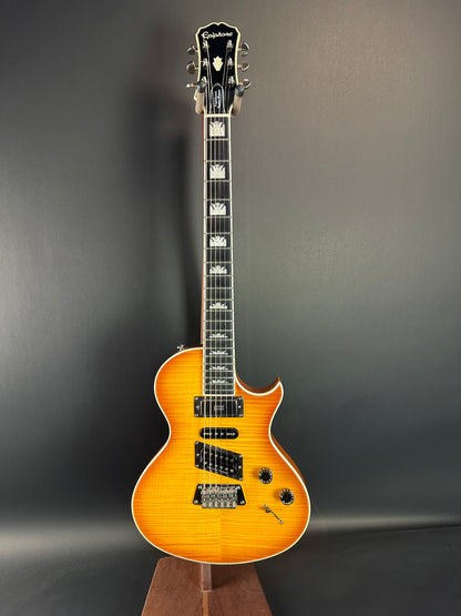 Full front of Used Epiphone Nighthawk Custom Reissue.