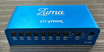 Front of Used Strymon Zuma High Current DC Power Supply w/ Mounting Kit w/box TSS4276