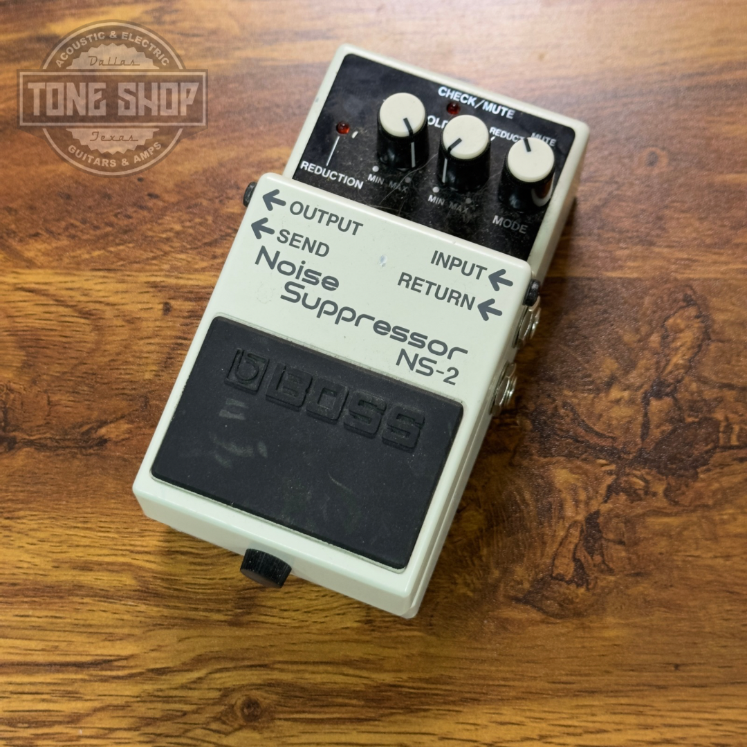 Top of Used Boss NS-2 Noise Suppressor.