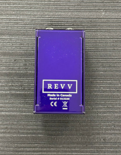 Bottom of Used Revv G3 Overdrive/Distortion w/box 