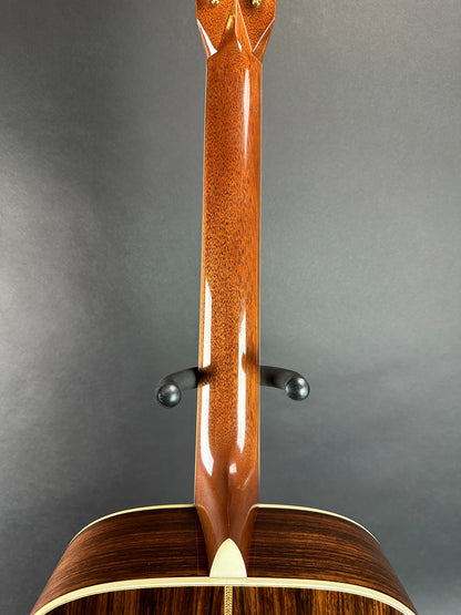 Back of neck of Used Martin D-41 Natural.