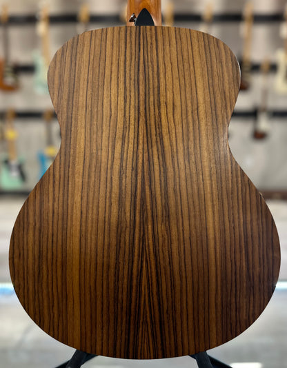 Back of Used Taylor GS-Mini Rowewood w/bag TSS4126