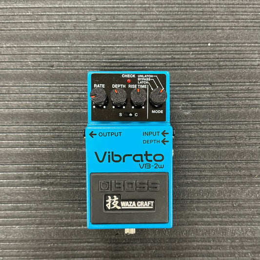 Top of Used Boss VB-2W Vibrato