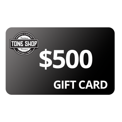 Tone Shop Guitars Gift Cards