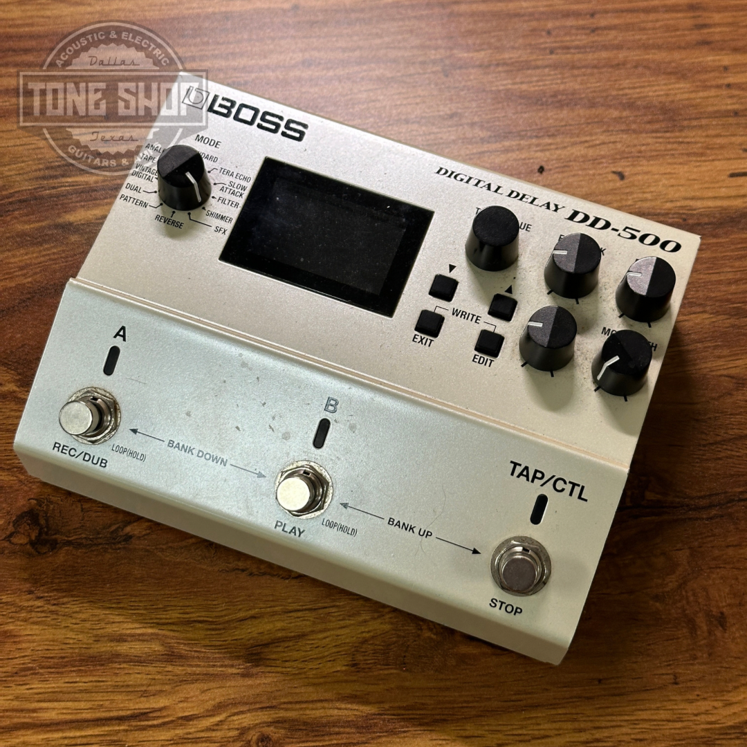 Top of Used Boss DD-500.