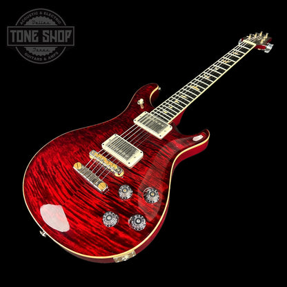 Front angle of Used 2019 PRS McCarty 594 Scarlet.