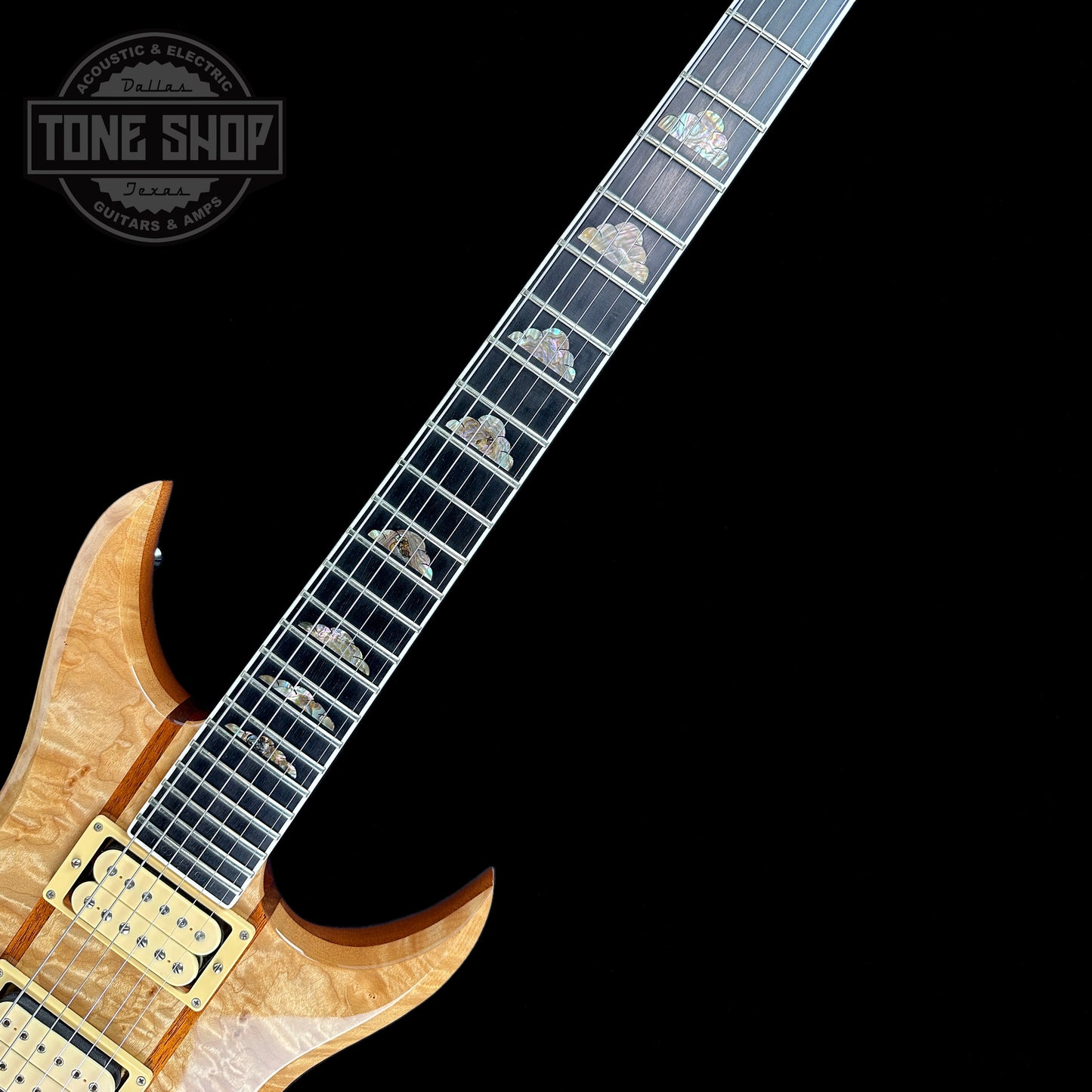 Fretboard of Used 2000 BC Rich USA Supreme Bich.