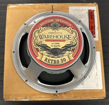Back with box of Used Warehouse Retro 30 Speaker 16 Ohm TSS4229