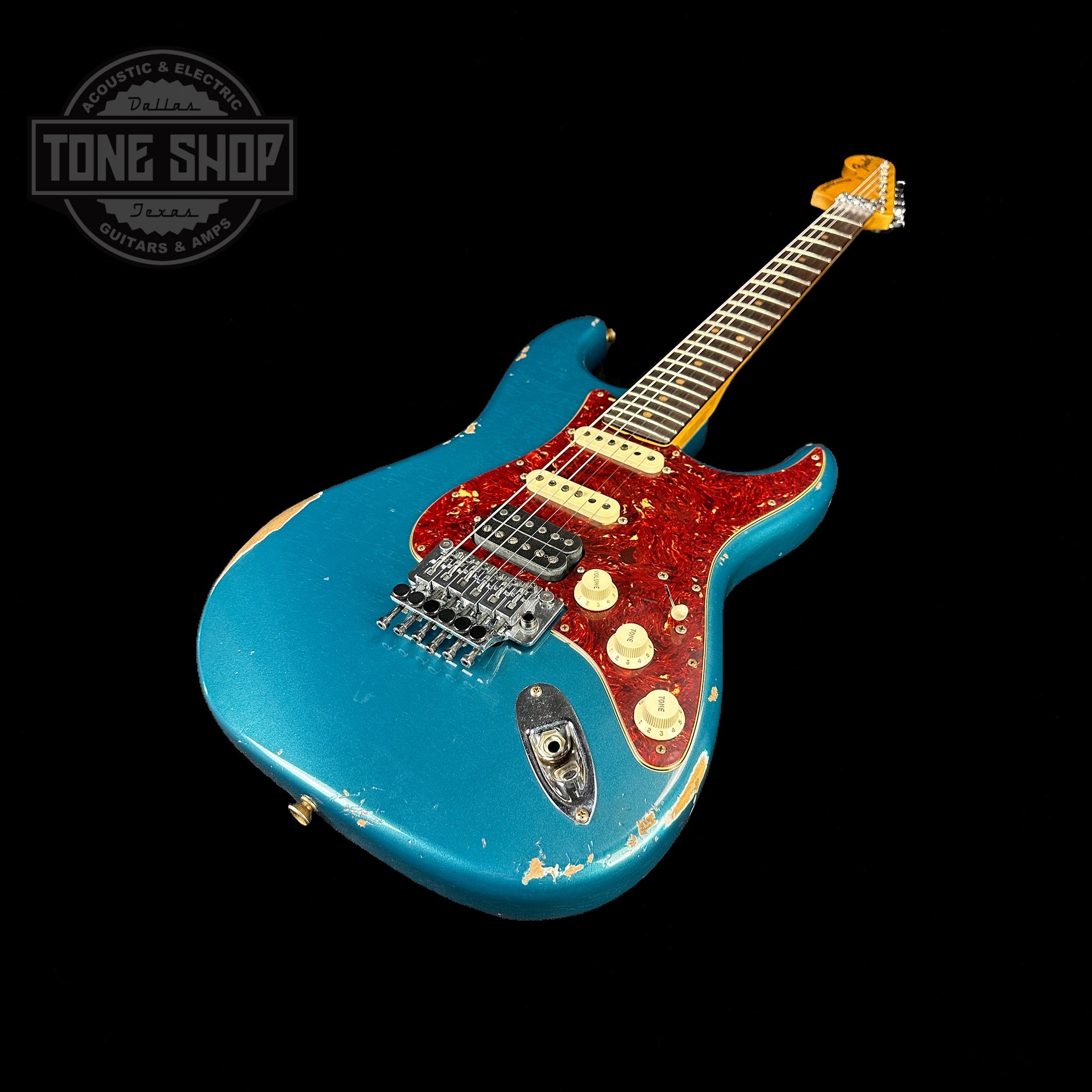 Fender Custom Shop 69 Stratocaster Relic HSS Ocean Turquoise 
