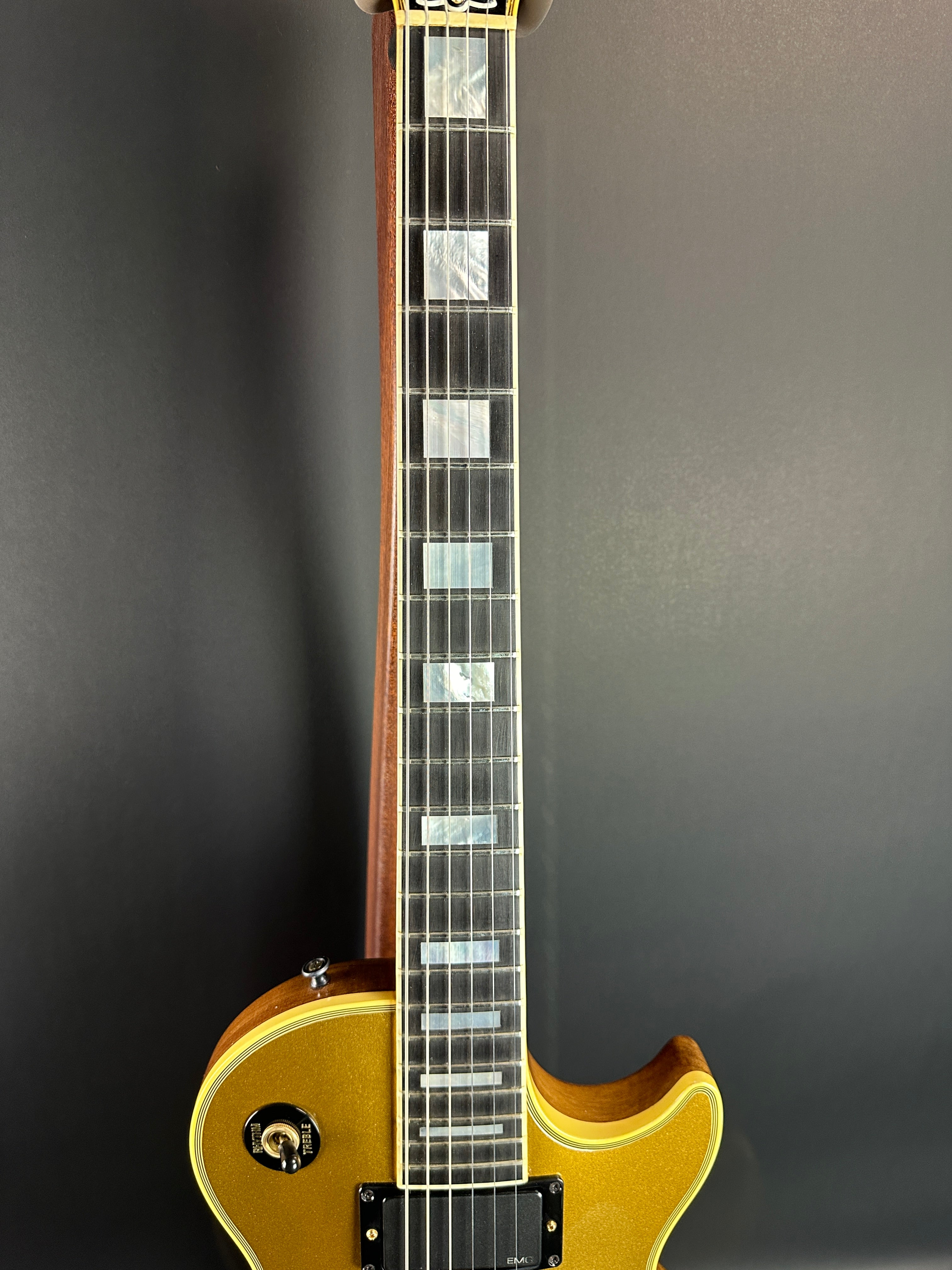 Used 1988 Gibson Les Paul Custom Lite Showcase Edition Gold Top w/case –  Tone Shop Guitars