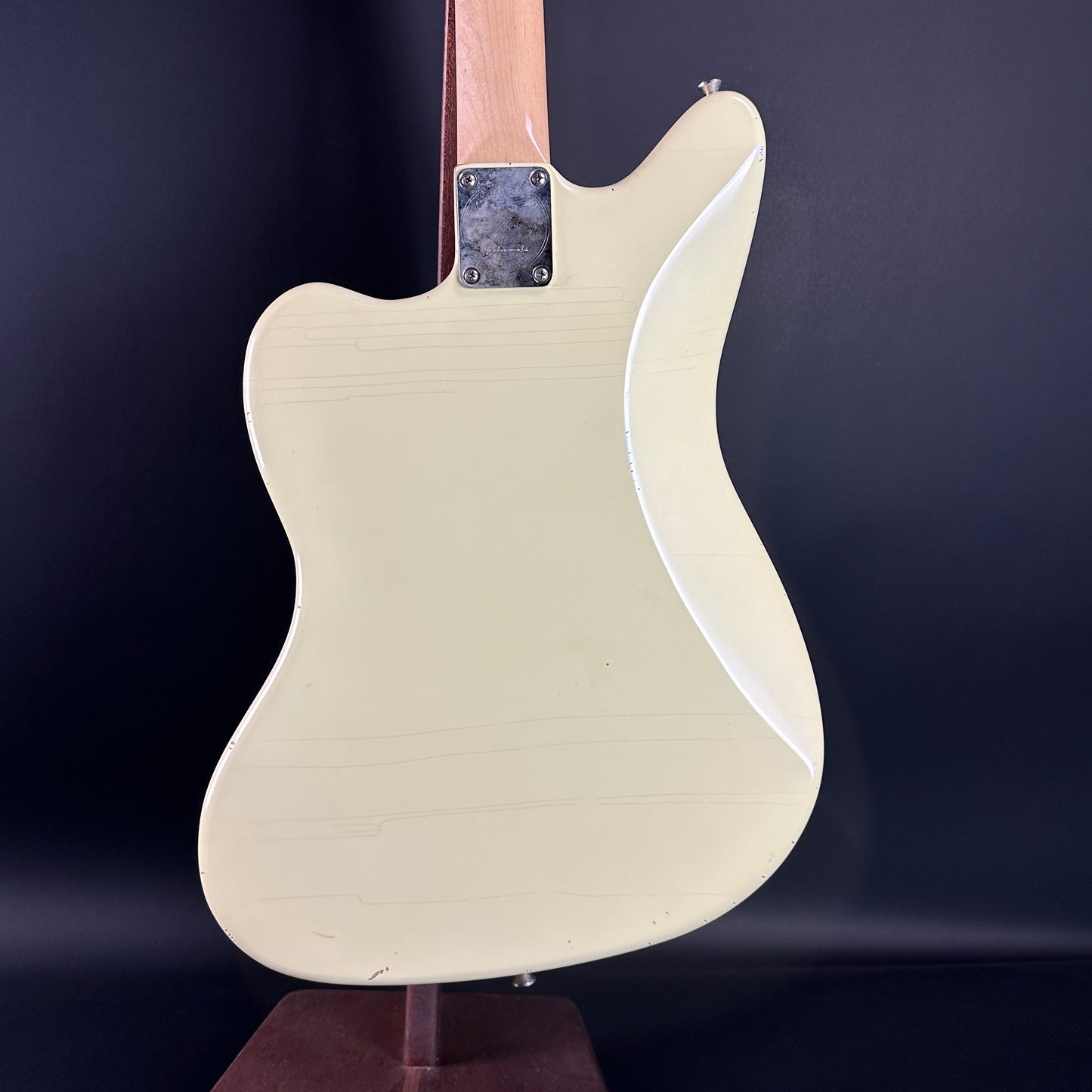 Back of Used RS Guitarworks Surfmaster 6-Speed White.