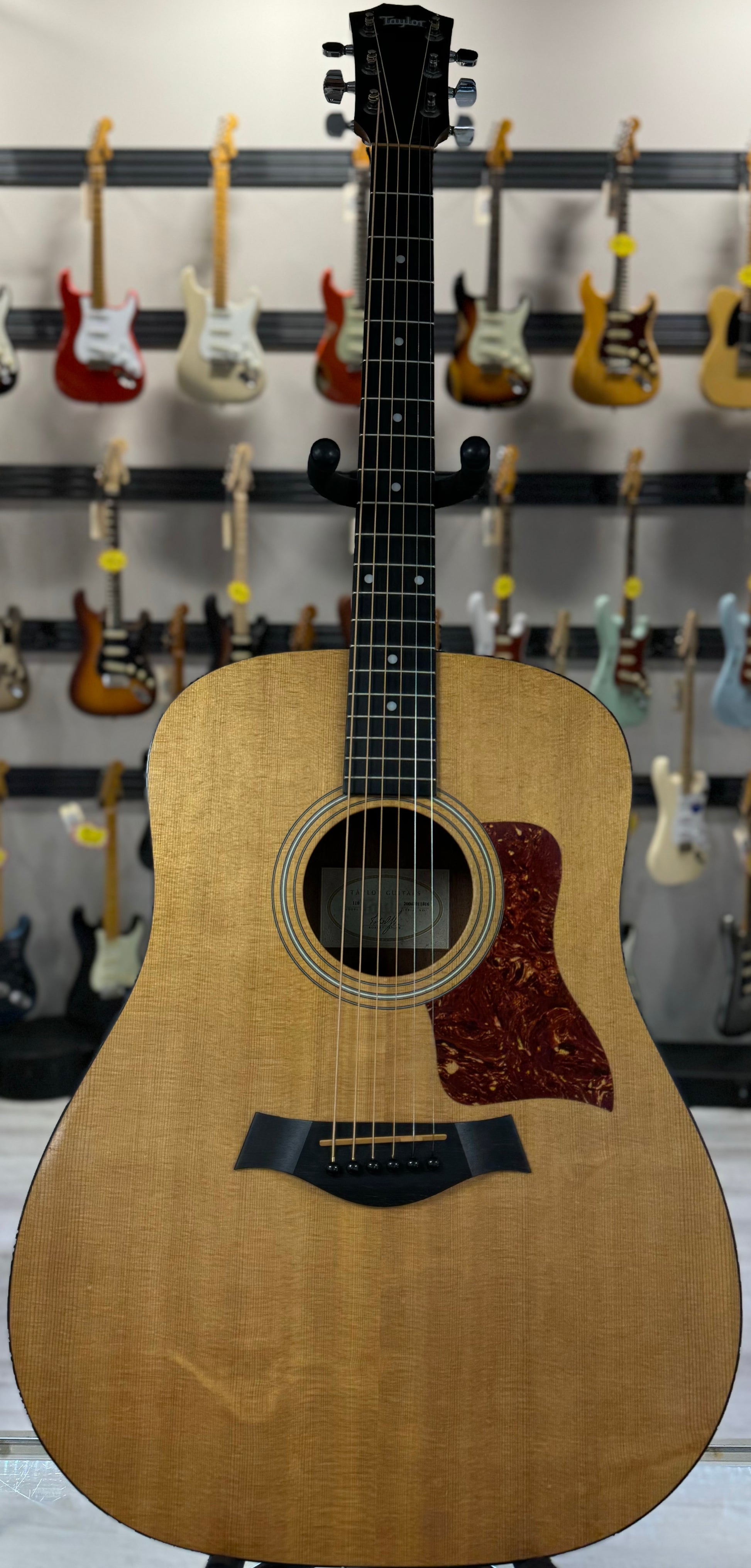 Full front of Used 2004 Taylor 110 Natural w/bag