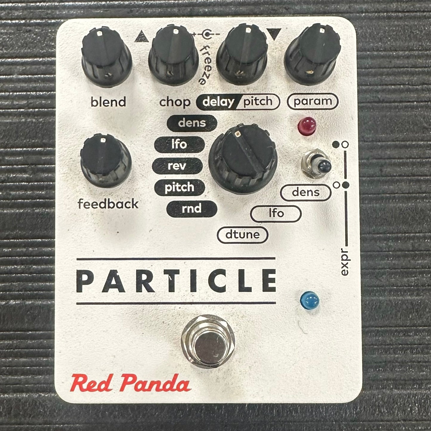 Top of Used Red Panda Particle Granular Delay TSS4252