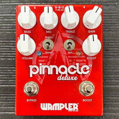 Top of Used Wampler Pinnacle Deluxe Overdrive w/box TSS4436