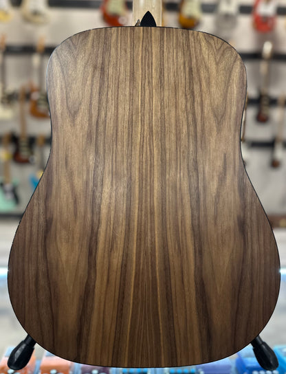 Back of Used 2021 Taylor 110E Natural w/bag TSS4186