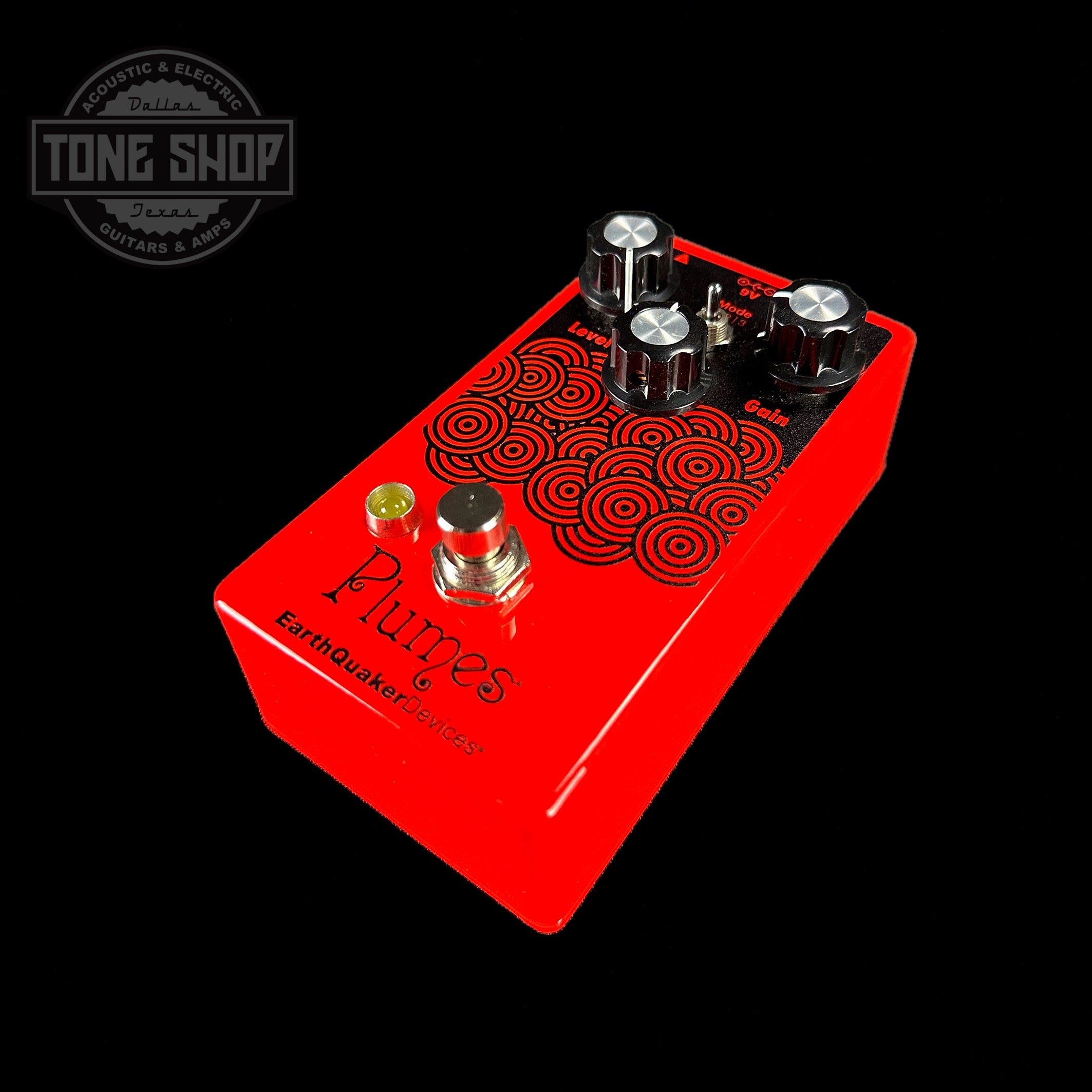 EarthQuaker Devices Plumes Tone Shop Custom Candy Apple Red – Tone 