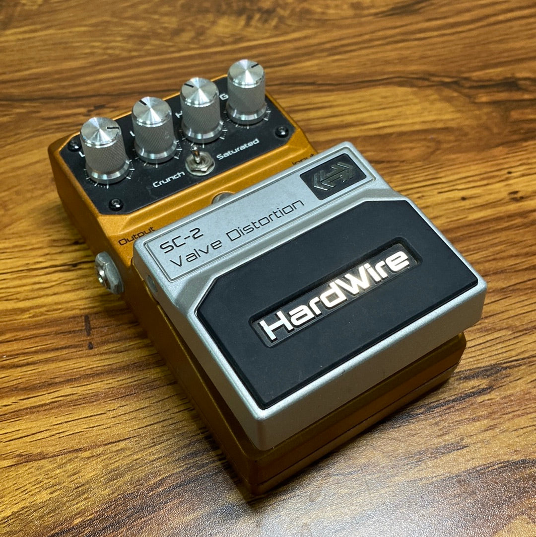 Top angle of Used Digitech SC-2 Valve Distortion TSU16188.