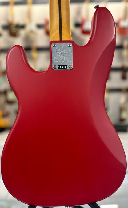 Used 2023 Squier 40th Anniversary Precision Bass Vintage Edition Satin Dakota Red w/bag TSS4533