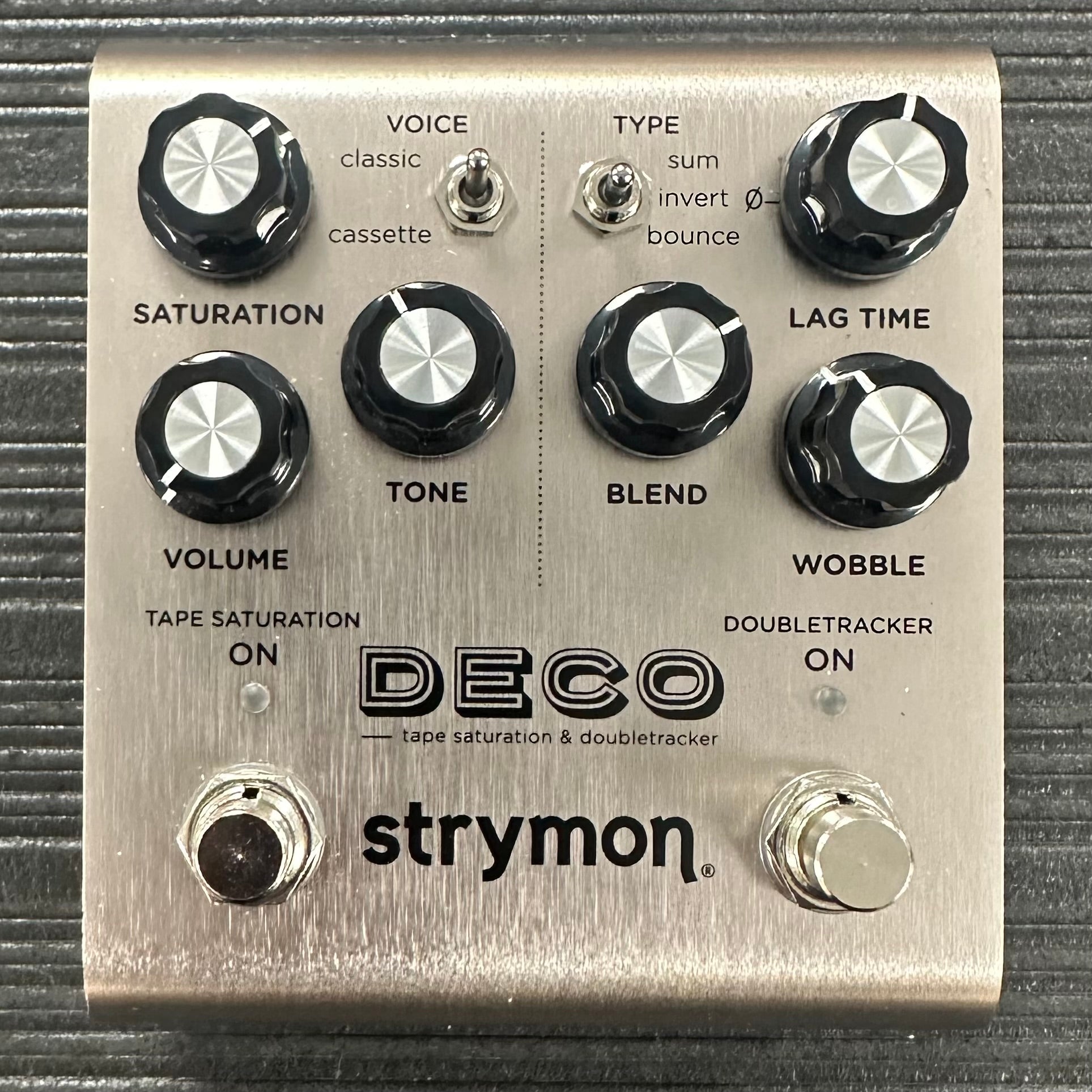 Top of Used Strymon Deco V2 Tape Saturation/Double Tracker TSS4495