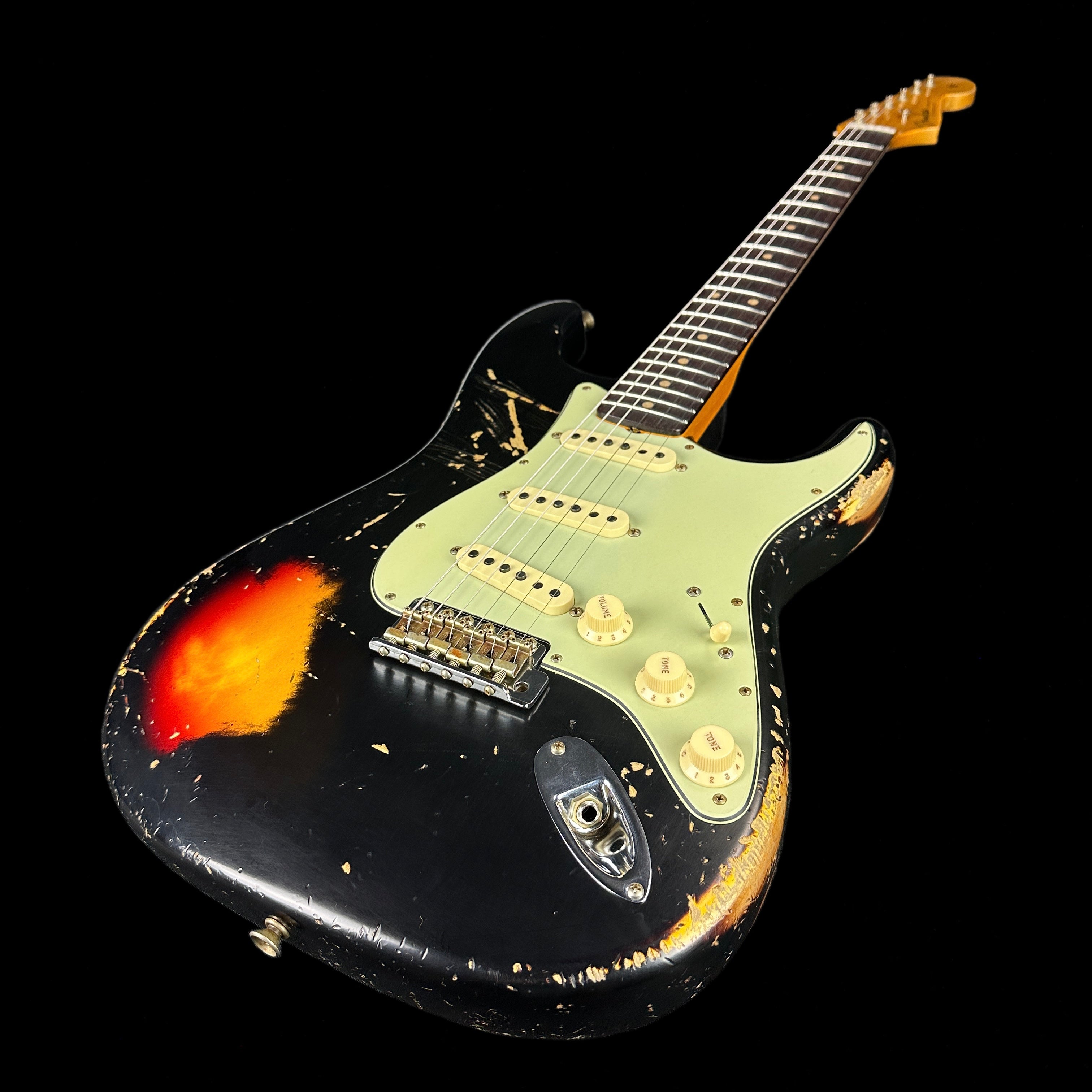 Fender Custom Shop Limited Edition 62 Strat Heavy Relic Aged Black