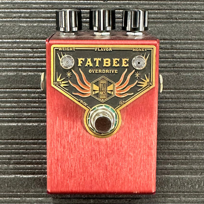 Top of Used Beetronics Fat Bee Overdrive Pedal TSS4259