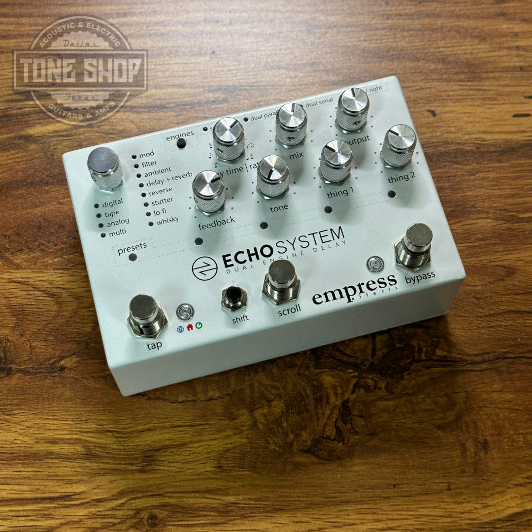 Top of Used Empress Echosystem Dual Engine Delay.