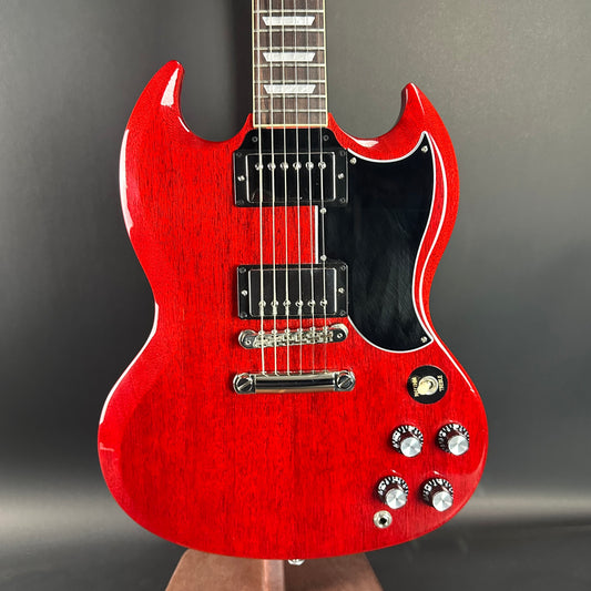 Front of Used Gibson '61 SG Reissue Cherry.