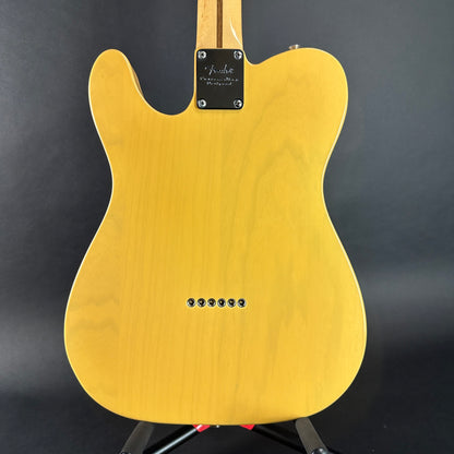 Back of Used 2015 Fender Classic Player Baja Telecaster Blonde.