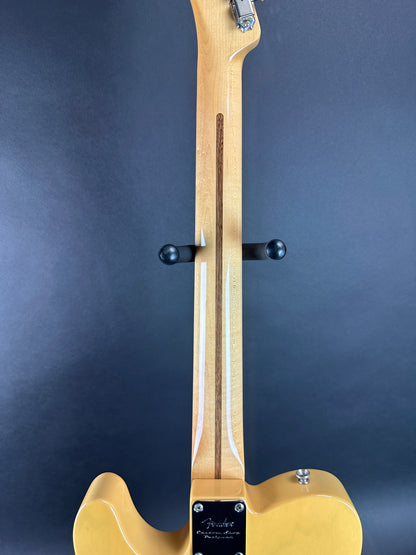 Back of neck of Used 2015 Fender Classic Player Baja Telecaster Blonde.