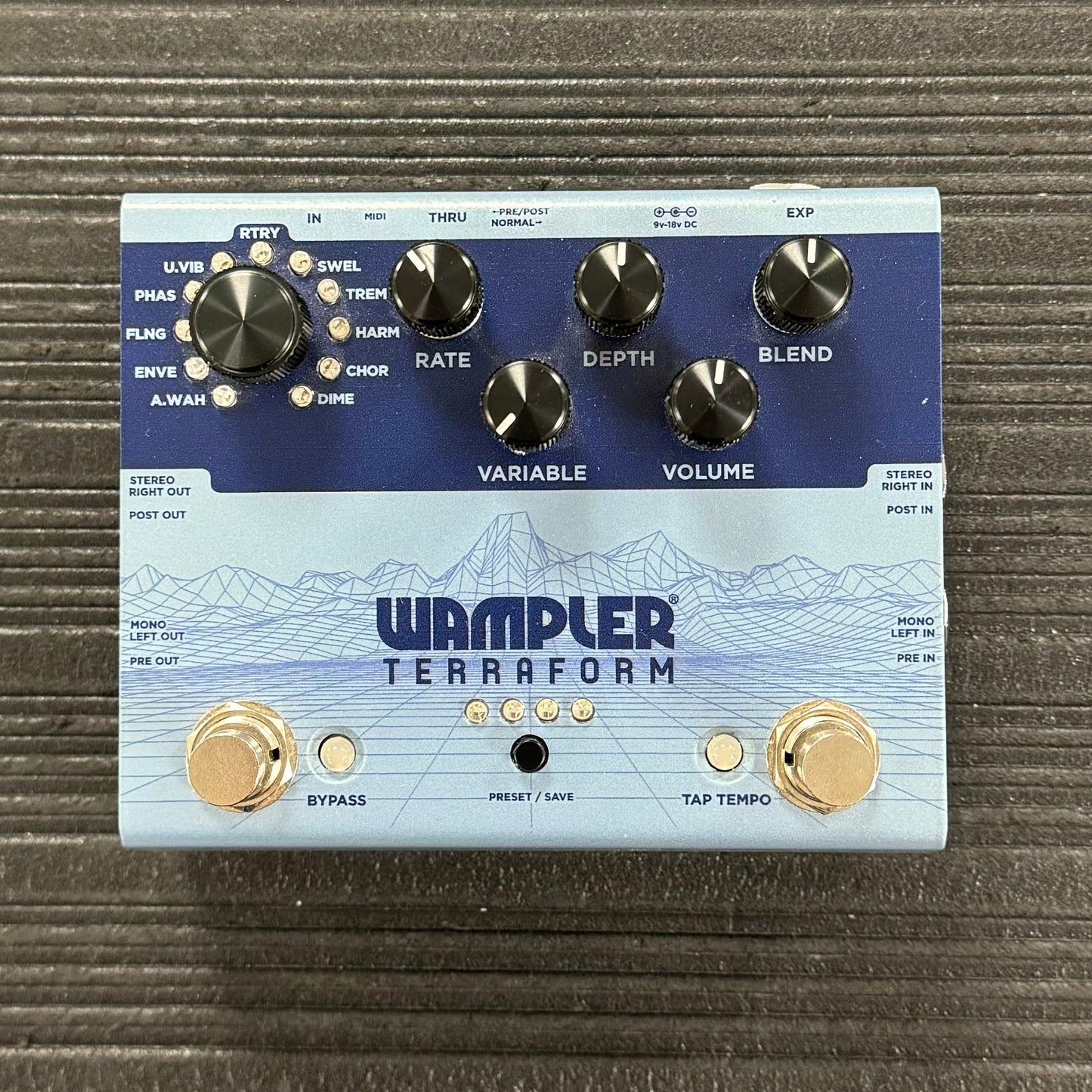 Top of Used Wampler Terraform Modulation w/box 