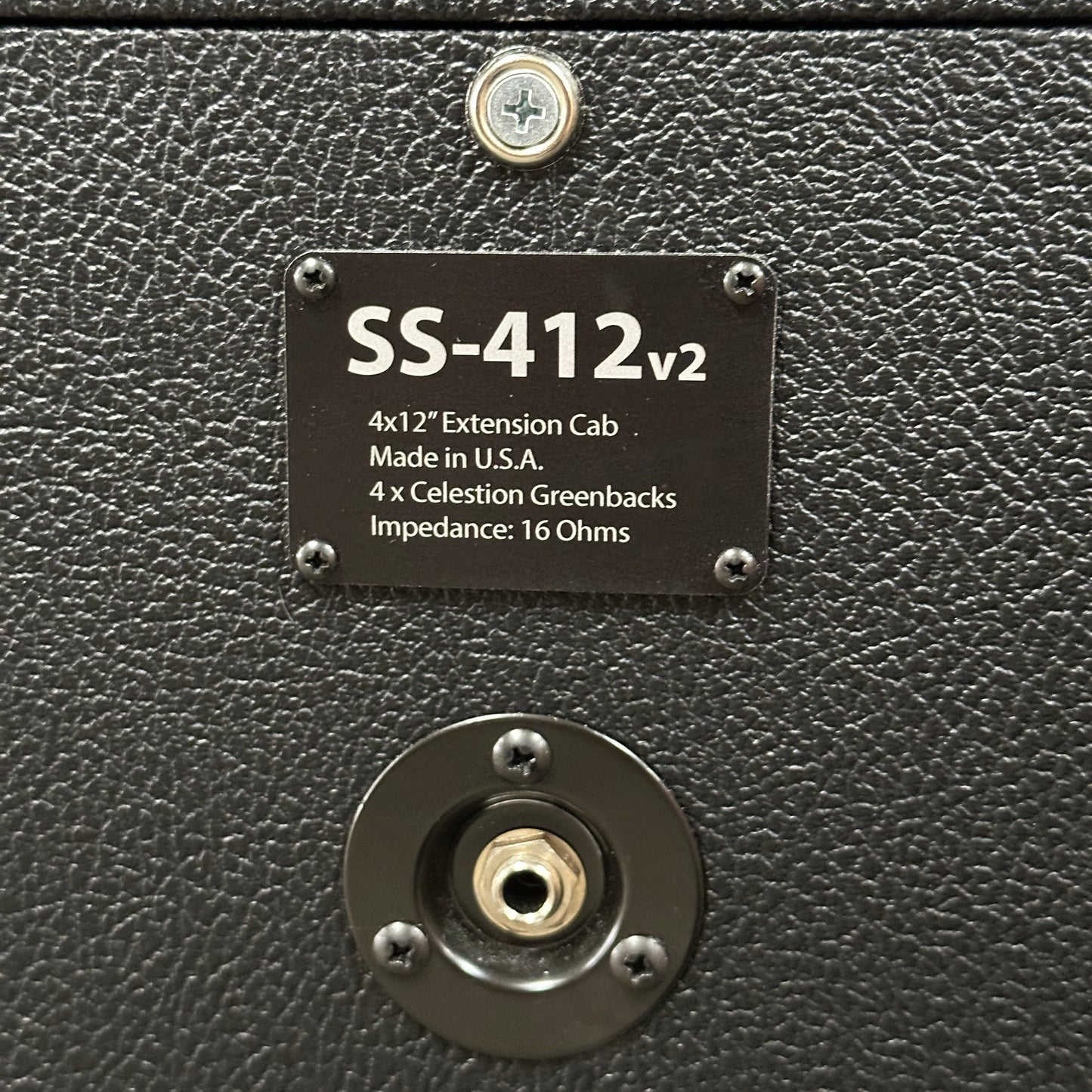 Back of Used Friedman SS412V2 Cab.