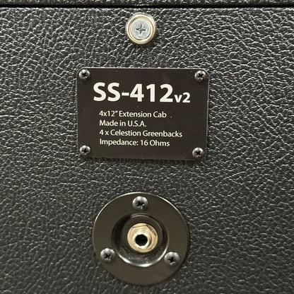 Back of Used Friedman SS412V2 Cab.