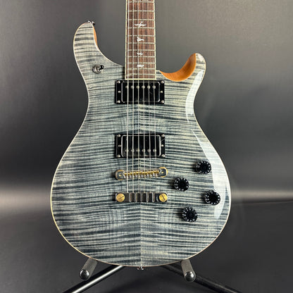 Front of Used PRS SE McCarty 594 Charcoal.