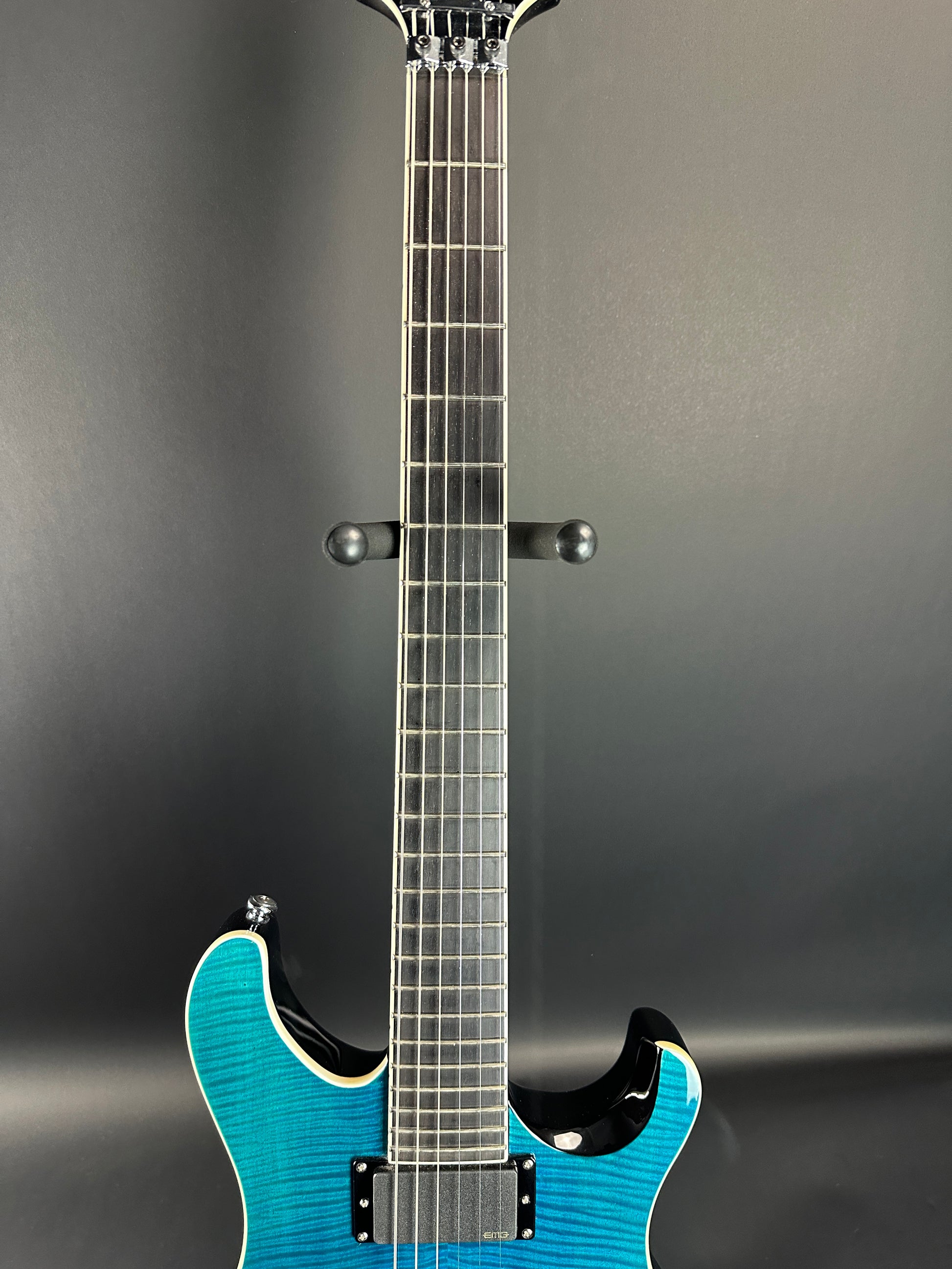 Fretboard of Used PRS SE Torero Sapphire.