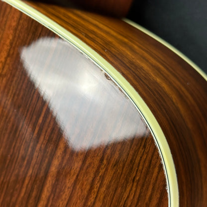 Binding damage on body of Used Martin HD-28V.