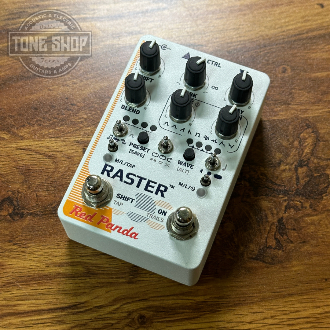 Top of Used Red Panda Raster 2 w/box.