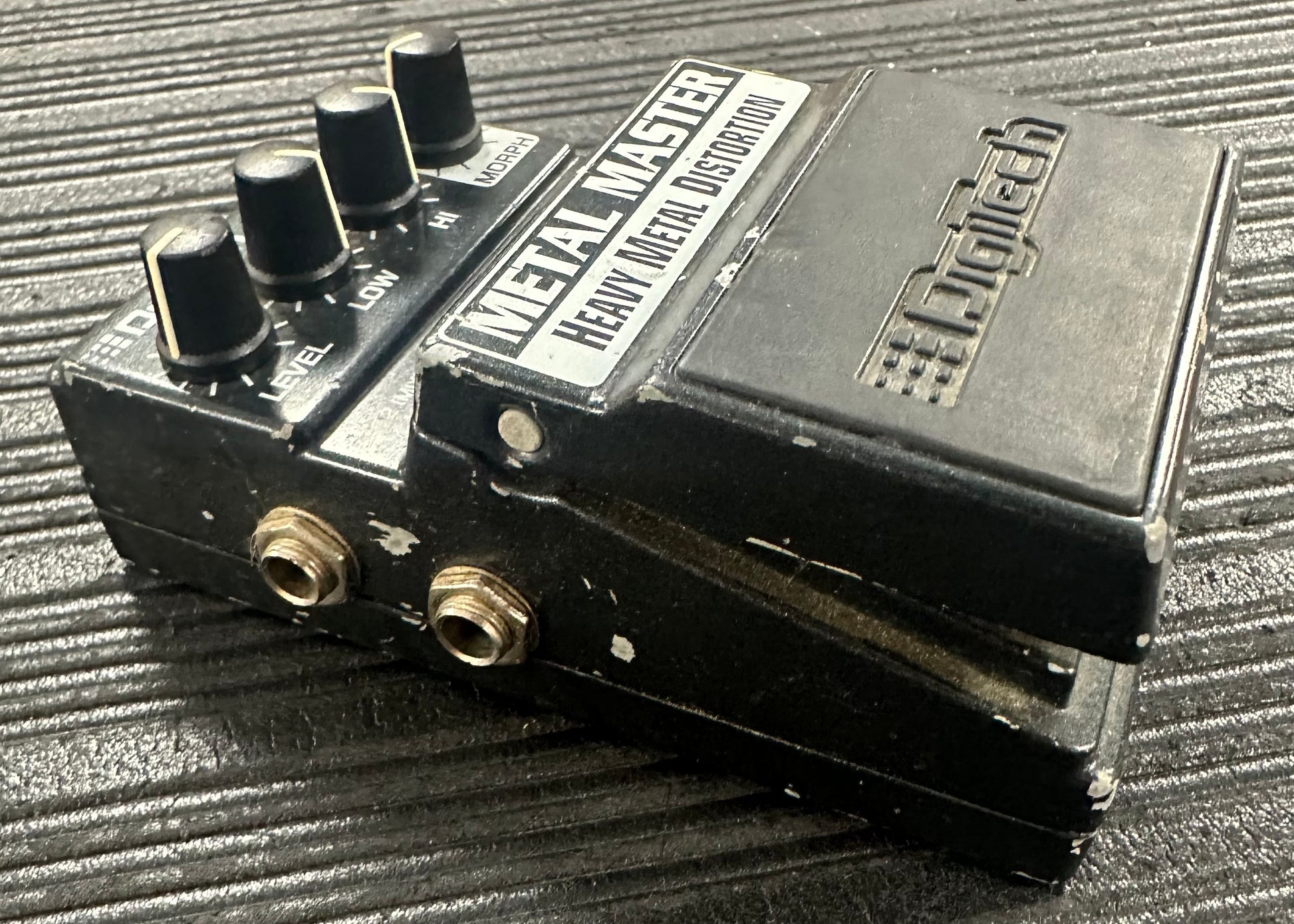 Side of Used DigiTech Metal Master Heavy Metal Distortion TSS4396