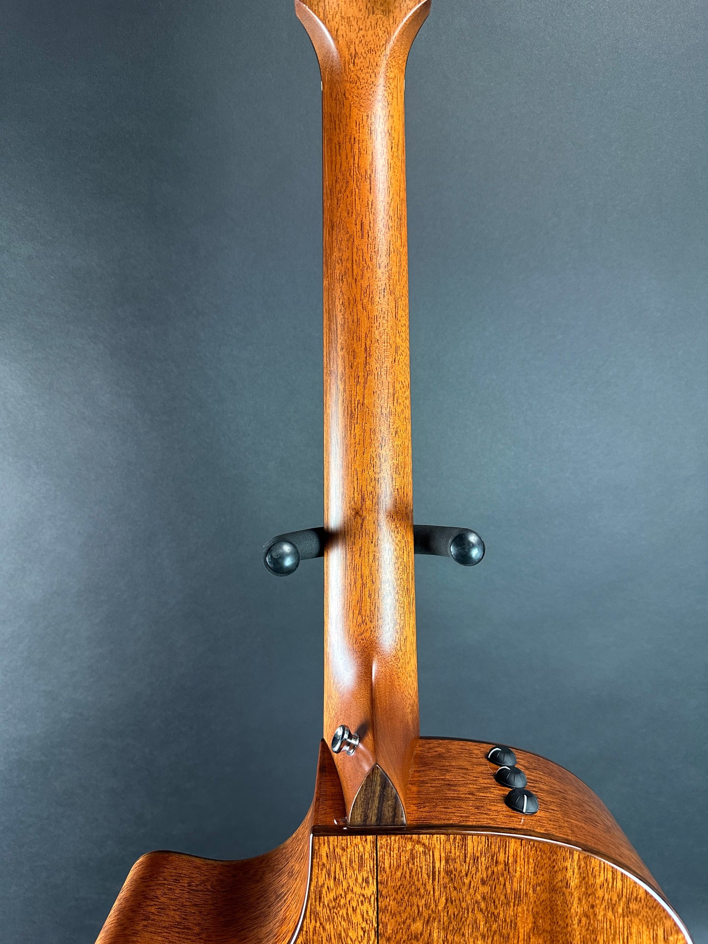 Back of neck of Used Taylor 514ce Natural.