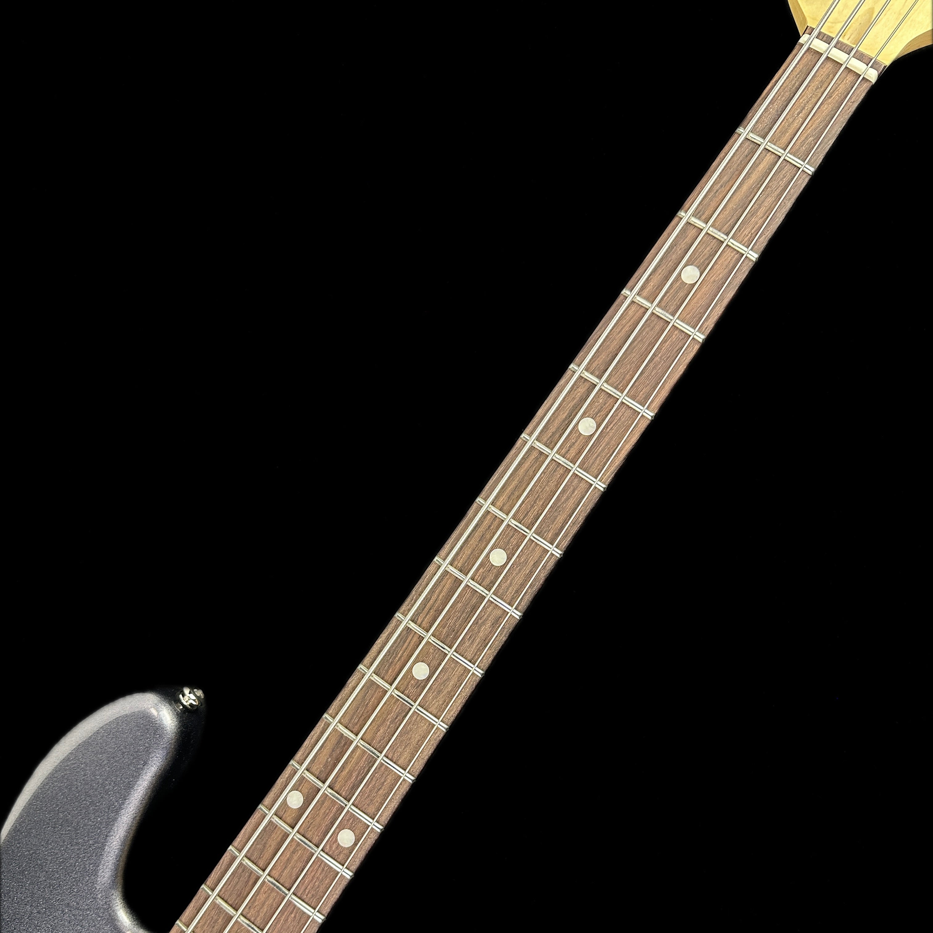 G~andL USA JB Jazz Bass Graphite Metallic w/bag – Tone Shop Guitars