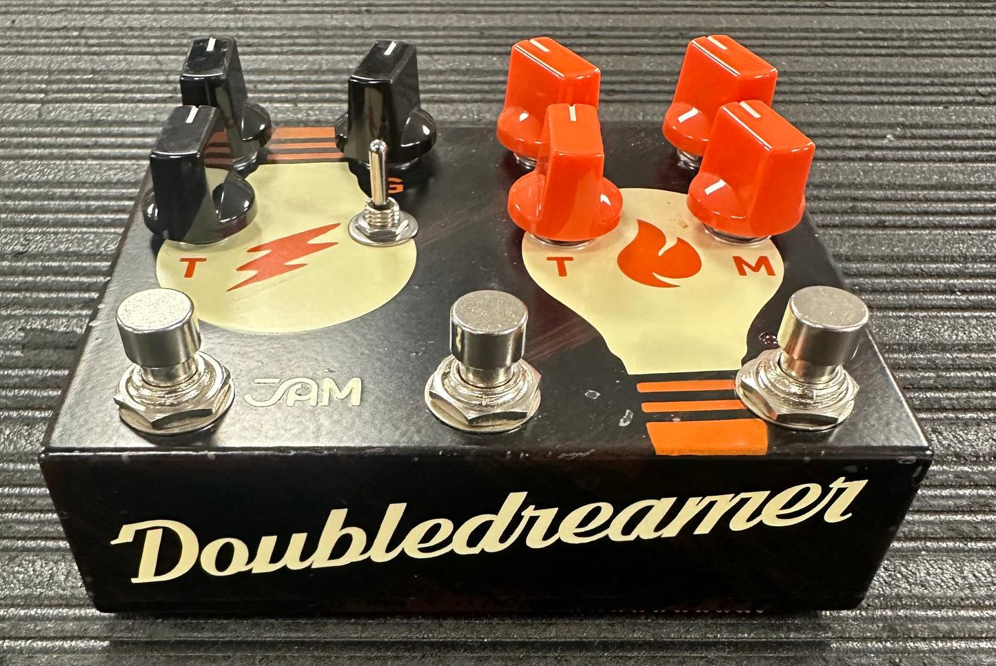 Front of Used JAM Pedals Double Dreamer Overdrive w/box TSS4161