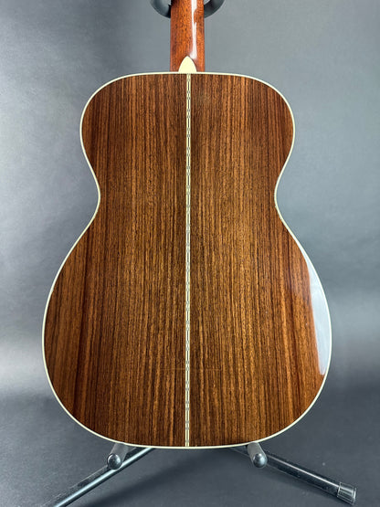 Back of body of Used Martin 00-28 Natural.