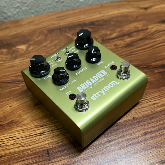 Top angle of Used Strymon Brigadier TSU16080.