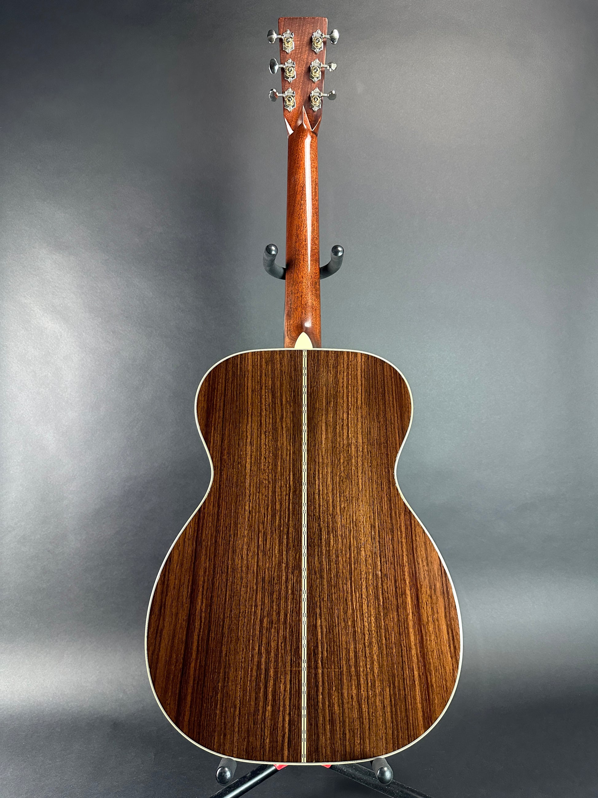 Full back of Used Martin 00-28 Natural.