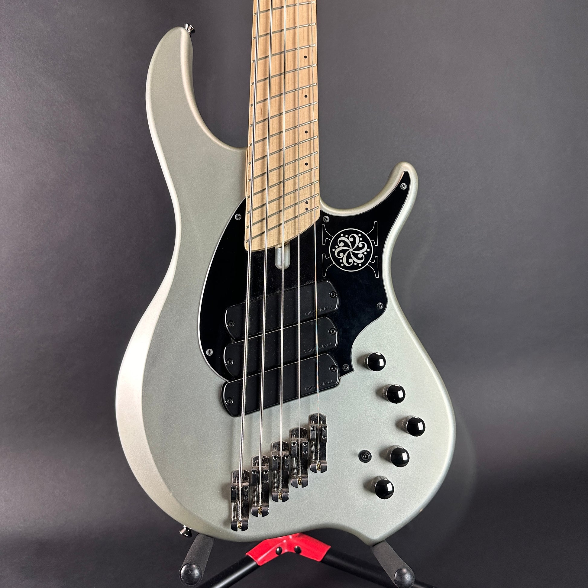 Front of Used Dingwall Adam "Nolly" Getgood Signature 5 String Combustion Bass.