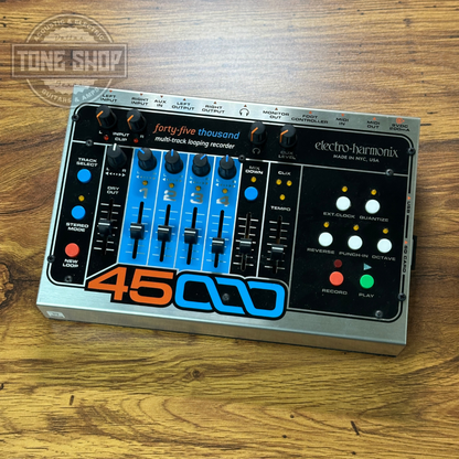 Top of Used Electro-Harmonix 45000 Looper w/Foot Controller.