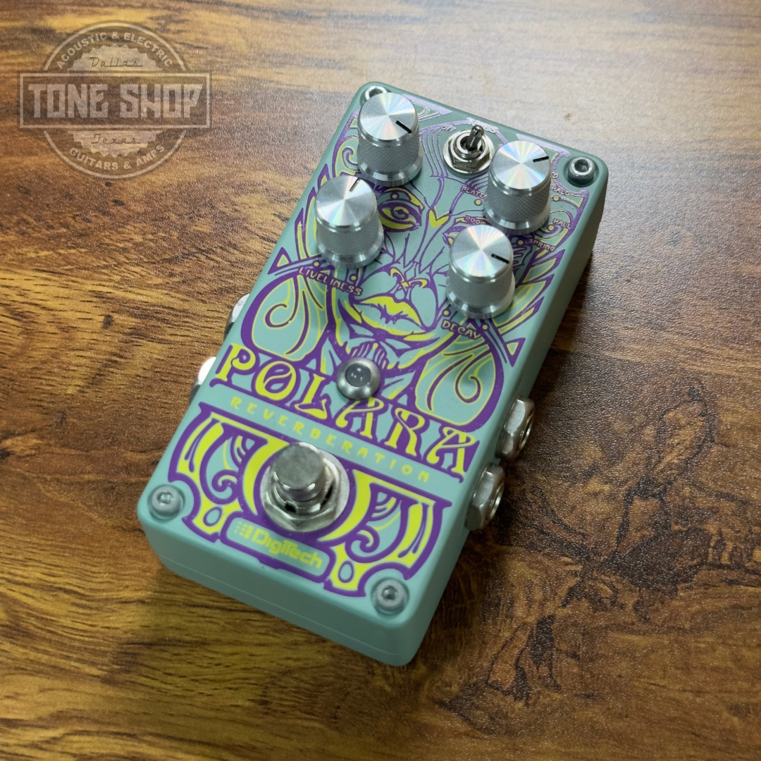 Top of Used Digitech Polara Reverb.