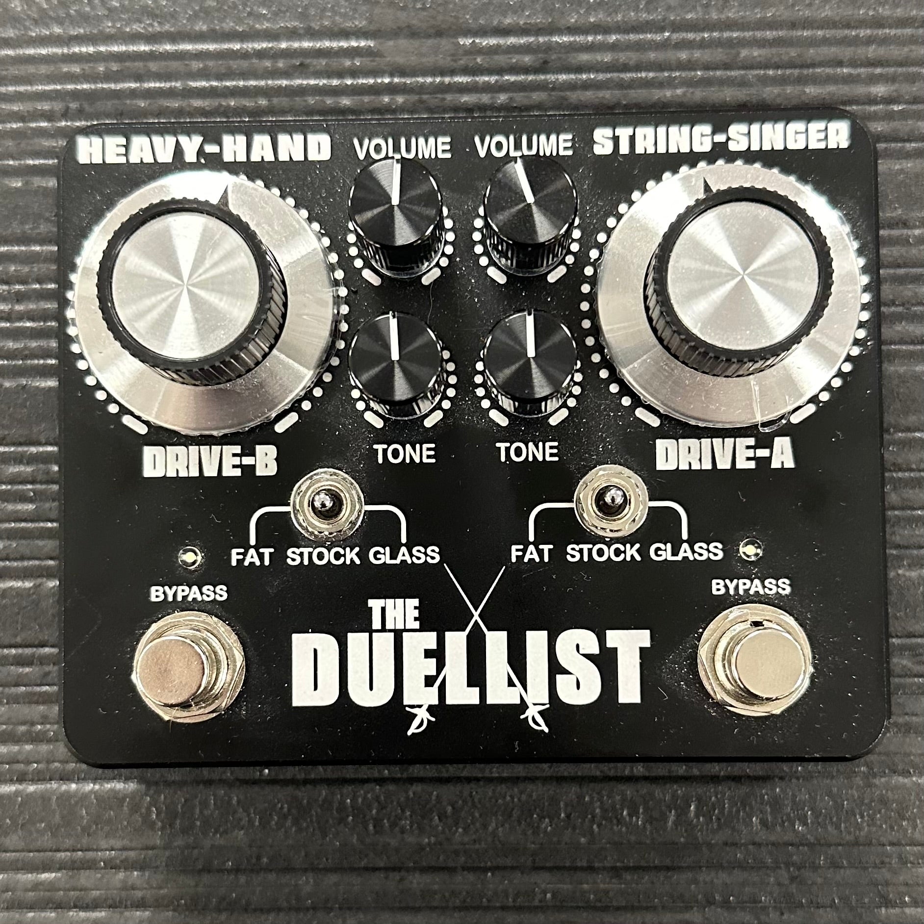 Top of Used Kingtone Duelist V2 Dual Overdrive Pedal TSS4456