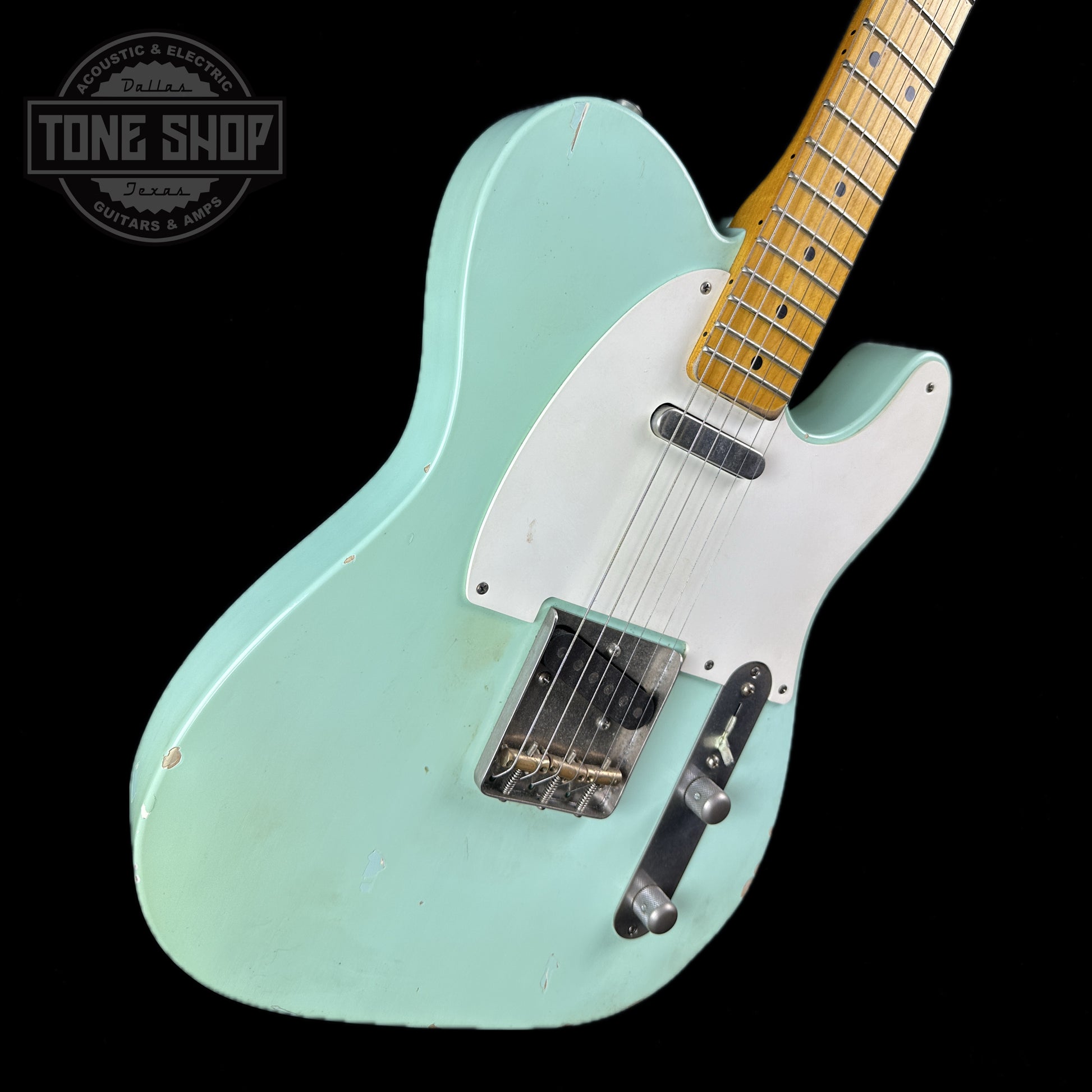 Front angle of Used Nash T-57 Surf Green.